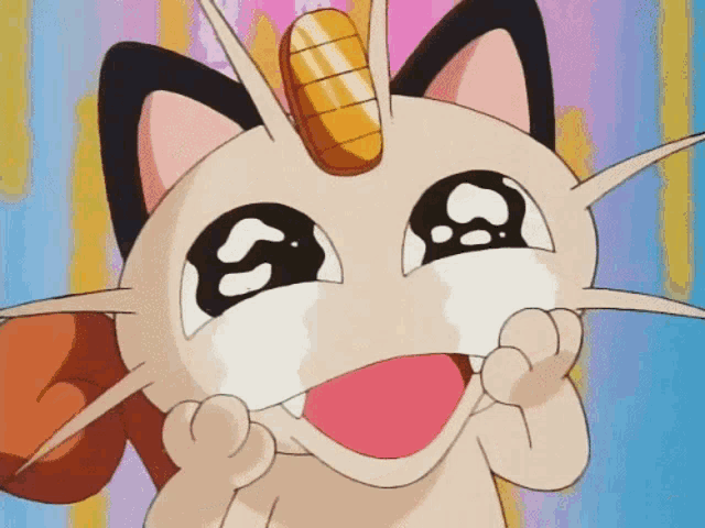 Crying Pokemon — tears of joy